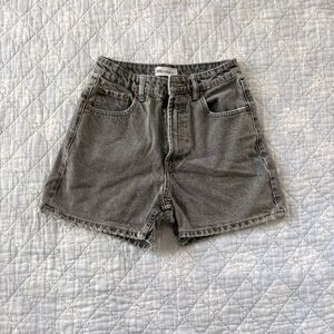Zara Gray Jean Shorts